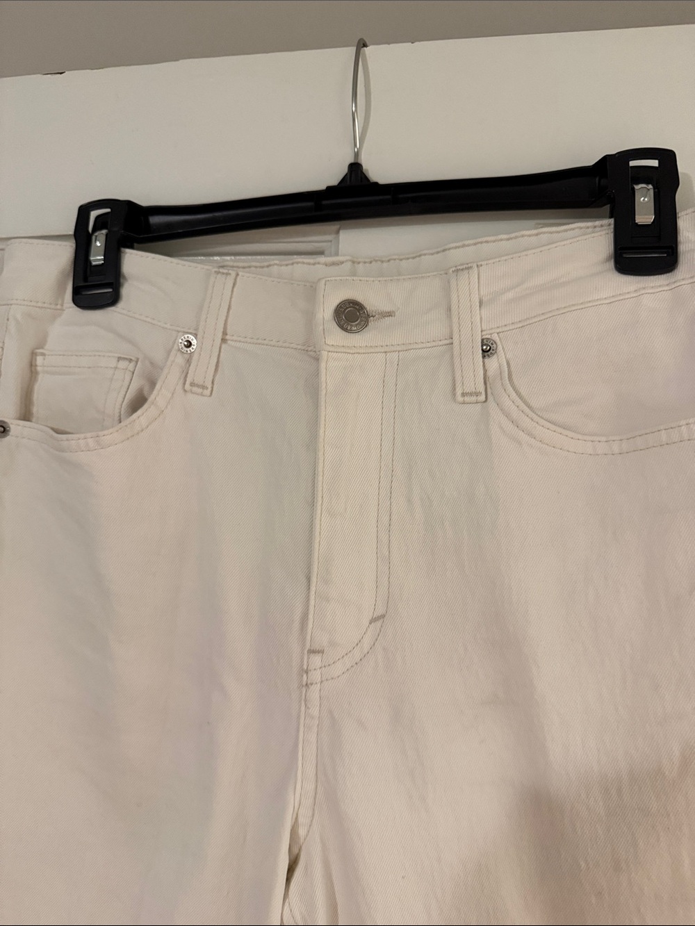H&M High Rise Straight Leg Jeans - Picture 3 of 5